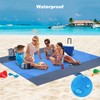 Beach Blanket Beach Mat - Sandproof Large Blanket 210 *