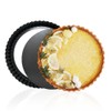 10 Inch Round Tart Pan with Removable Bottom - Non-Stick