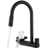 Swiwikai Kitchen Faucet with Pull Down Sprayer & Glass Rinser,
