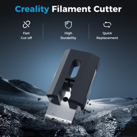 Creality Filament Cutter K2 Plus Combo,Original K2 Plus 3D Printer Accessories Fast Cut-Off,Durable,Quick Replacement, 3D Printer Blades for Creality K2 Plus&3D Printer(10 Pack)