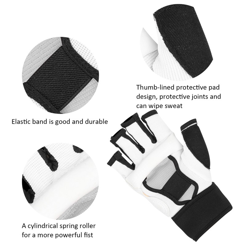 2pcs Taekwondo Gloves Adults Children Hand Protector Wrestle Boxing Gloves
