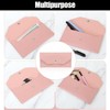 1 Pack Cash Envelope Bag, Cash Envelope PU Leather, Reusable