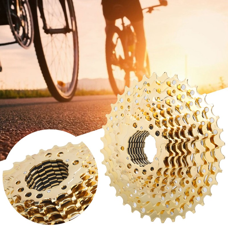 ZTTO Mountain Bike 10 Speed 11T‑36T Golden Bicycle Freewheel Accessory