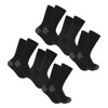 Xact Men's Bamboo Socks, 6 Pairs, Super Soft and Breathable,