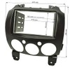 tomzz Audio 2433-009 Double DIN Radio Faceplate Compatible with Mazda