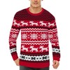 EliteSpirit Ugly Christmas Sweaters for Men Long Sleeve Crew Neck