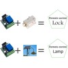 QIACHIP DC 5V 9V 12V 24V 48V Wireless Remote Switch