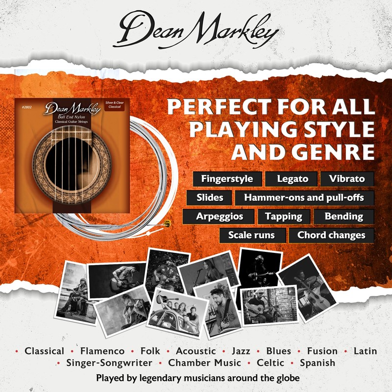 Dean Markley DM2802 Classical Guitar Strings