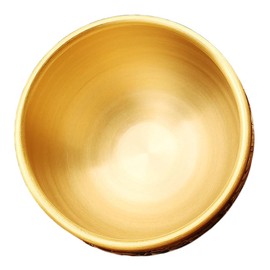 CHILDWEET Tea Cup Wine Goblet Vintage Brass with Dragon Phoenix Office Home Decor