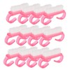 Ipetboom 12pcs Nail Art Brush Bristles Nail Brush for Cleaning