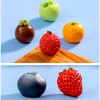 Mini Fruit Figurines for DIY Decoration – 30-Piece Resin Miniature