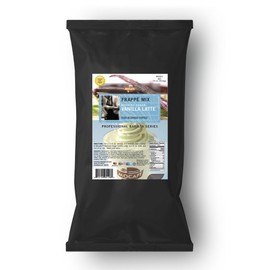 MOCAFE Vanilla Latte Reduced Sugar Frappe Mix, Instant Blended Iced Coffee Powder, Sweetened with Splenda, 3lb Bulk Bag