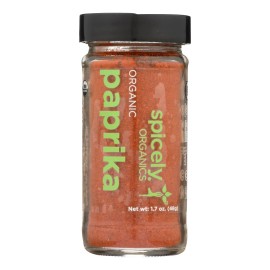 UD_Spicely Organics Organic Paprika Case of 3 1.7 Oz. Mixed Spices & Seasonings