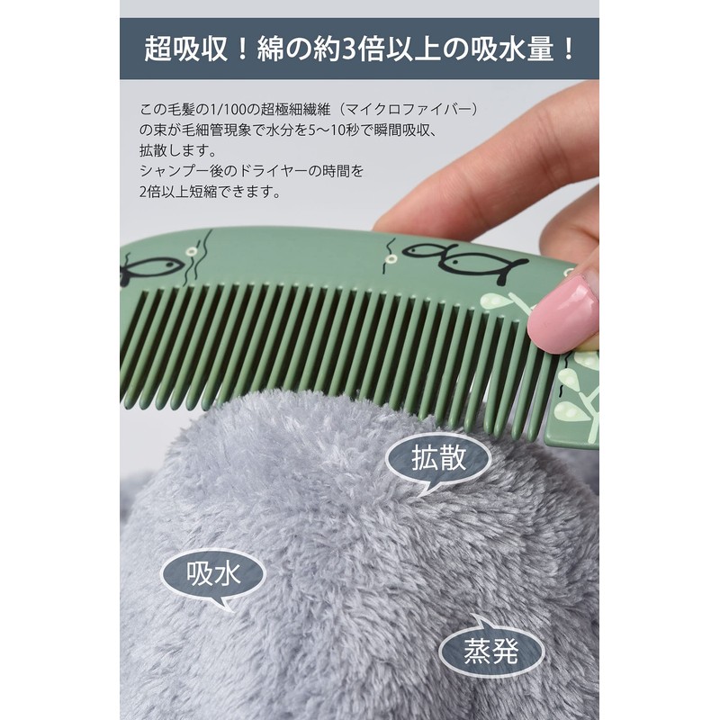 LINECY Pet Towel, Ultra Water Absorbent, Thin, 2 Pieces, 15.7