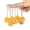 Dragon Ball Z Keychain - Anime, Durable Silicone & Round