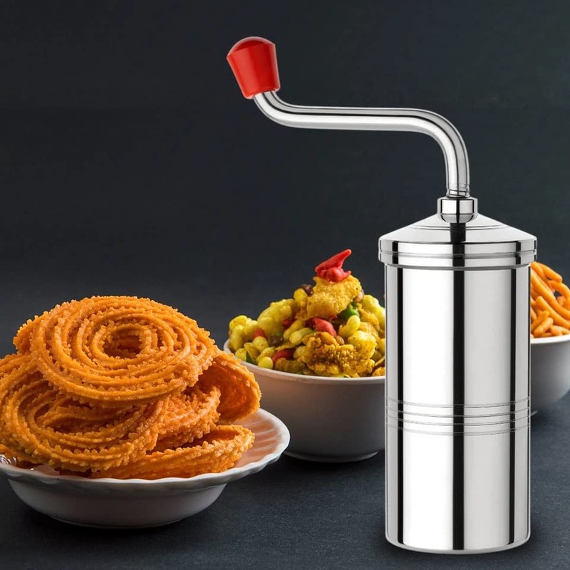 Sahishnu Online & Marketing Stainless Steel Sev Sancha Maker, Murkul