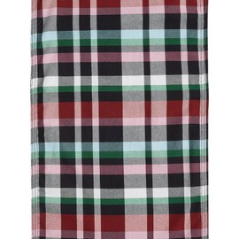 Vera Bradley Women's Cotton Reversible Table Runner, Ribbons Plaid - Recycled Cotton, One Size