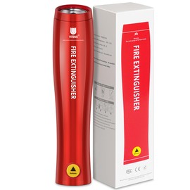 Aerosol Fire Extinguisher, IPX4 Waterproof Portable Car Fire Extinguisher for Home, Car, Garage-A, B, C, K Extinguishing Aerosol Spray Works on Electrical, Vehicle, Grease & Emergency Equipment