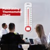 5 Pcs Goal Chart Fundraising Thermometer Goal Setter Board Goal