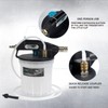 SMOTIVEPRO Pneumatic 2L Vacuum Brake Bleeder Fluid Extractor Pump Kit,Hands-Free