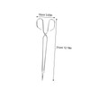 KOMBIUDA Camping Fireplace Tongs Heavy Duty Iron Fire Pit Tools