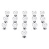 16PCS 25mm Diamond Shape Acrylic Knobs Furniture Drawer Cabinet Cupboard