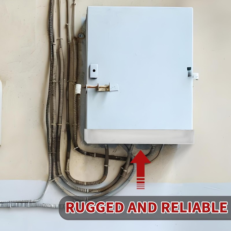 Blulu Water Heater Drain Pan Wall Mounted Tankless Stainless Steel
