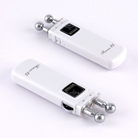 FOREVER25 Organic Wave Eyes Facial Skin Electroplating Cosmetic Wrinkle Remover Massage Device Kraehenfuesse Microcurrent