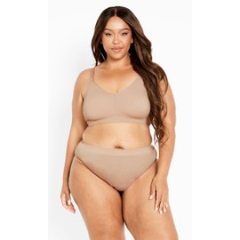 Avenue Women's Plus Size Bra Nw Backsmoother, Natural, 40C