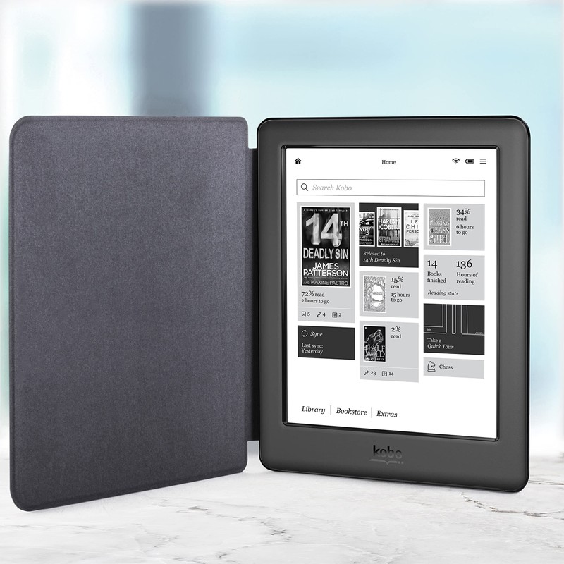Forefront Cases® Kobo Glo HD eReader (N437-KU-BK-K-EP) Shell Smart Case