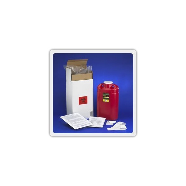 3 Gallon Sharps Mail Back Disposal System