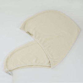 Offtopic® Turban Hair Towel Made of 100% Anti-Frizz Silk | Not Dry and Damage the Hair | Gentle Hair Drying | 100% Natural Silk