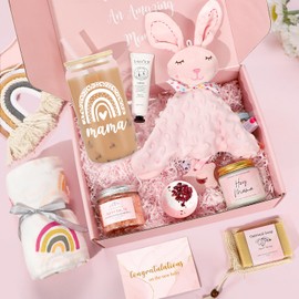 iAOVUEBY New Mom Gifts & Baby Girl Gifts, Baby Shower Gifts for Mom to Be, Pregnancy Gifts For Expecting Mom, First Time Mothers Day Gift for New Mom, Pregnancy Gifts for Women and Baby