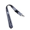 Rammstein Classical Keychain Lanyard One Size Grey