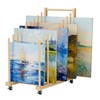 Evellstor Art Canvas Storage Rack, Art Drying Rack with Handle
