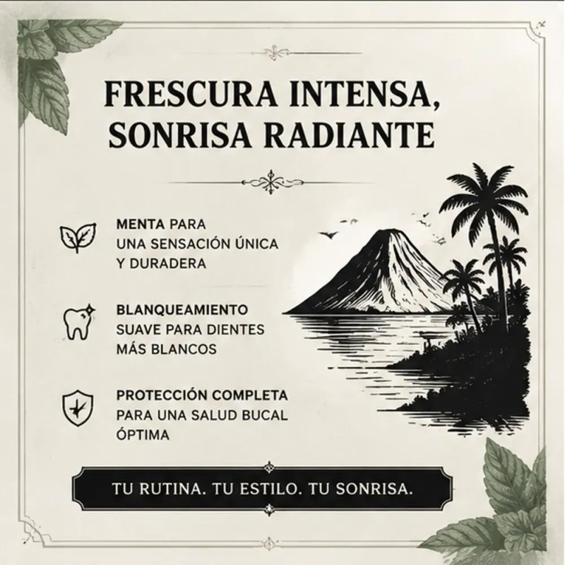 Pasta De Dientes Con Menta Para Blanquear Los Dientes 85