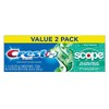 Crest Toothpaste 5.4 Ounce Plus Scope Value Pk 2 Minty