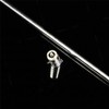 HEALLILY 2pcs Pocket Wand Metal Retractable Magic Wand Stage Props