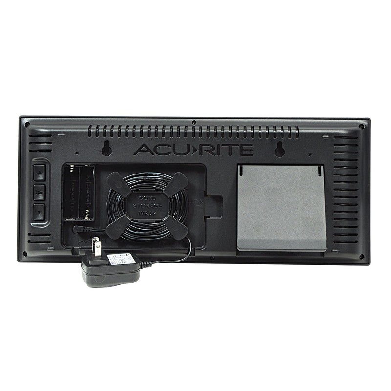 AcuRite 75155M 14.5" Large Green LED Digital Clock Inch