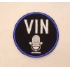 Unbranded Vin Scully Patch 2.5 inches Dodgers Embroidered Iron/Sew on Patch Made in USA