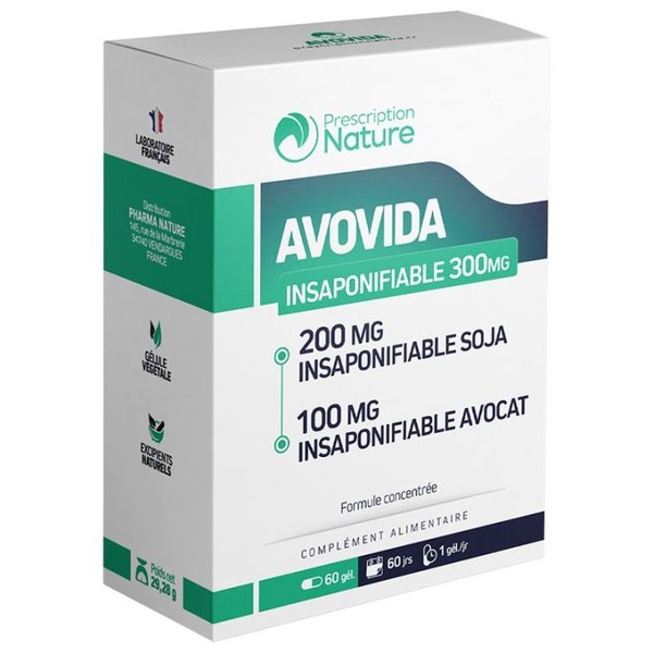 Prescription-Nature Prescription Nature Avovida gélules, 60 gélules