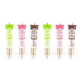 6-packs Beso Broadway Claro Lip Gloss (menta, Coco, Aceite D