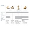 Moen M-CORE 4 Port Tub and Shower Pre-Fabricated Mixing Valve