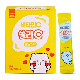 Goryeo Eundan Solar-C Vitamin C Powder Stick 60 Packets 1 Piece