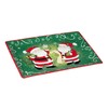 Certified International Holiday Magic Santa Rectangular Serving Platter, 14" X