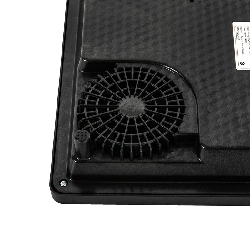 LIYUANJUN 1800W Electric Cooktop, Single Burner Electric Cooktop 8 Gears