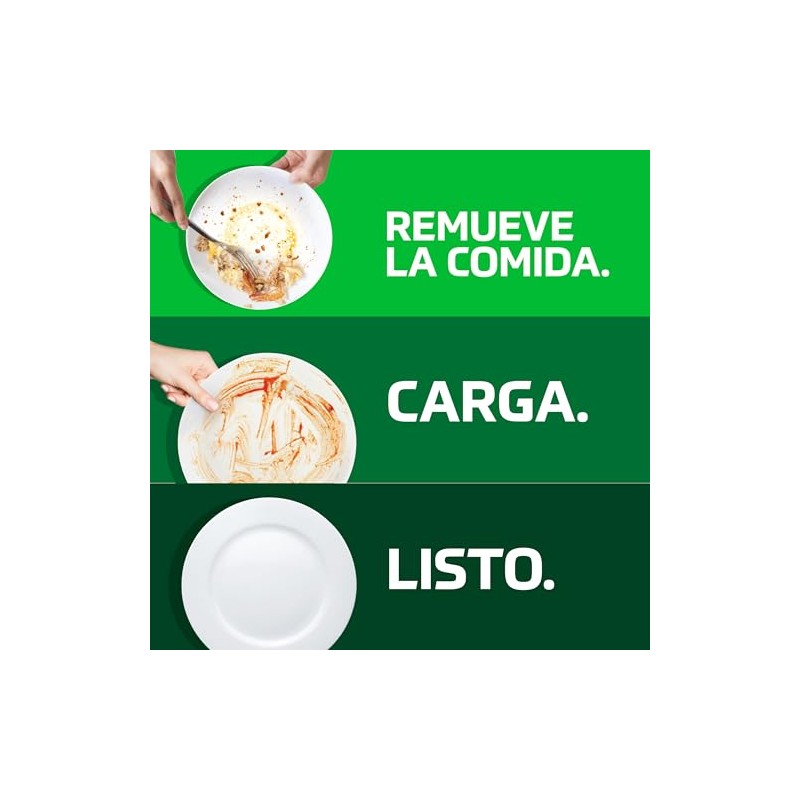 Cascade Platinum Pods Detergente para Lavavajillas, Remueve Comida Pegada Sin