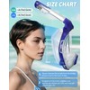 Zacsync Snorkel Set Adult Full Face Snorkel Mask, Masque De