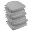 downluxe Indoor Chair Cushions for Dining Chairs, Soft and Comfortable