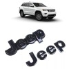 Mopar 14-20 Jeep Grand Cherokee Gloss Black Replacement Nameplate Emblem